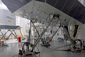  Eine Bestandsklimaanlage liefert ca. 12.500 m<sup>3</sup>/h aufbereitete Luft an mehrere Flugsimulatoren.  