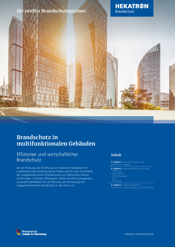 Whitepaper „Brandschutz in multifunktionalen Gebäuden“