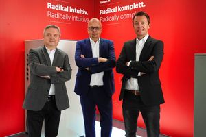  Neu für die Marke Dimplex aktiv (v.l.n.r.): Thomas Weber (Außendienst Süd-Ost), Harald Dittrich (Key Account Manager),
 ​​Holger Müller (Außendiest Süd-Ost). 