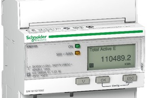  Energiezähler der „iEM3000“-Serie ermöglichen Energiemessungen über BACnet-MS/TP-Protokolle. 