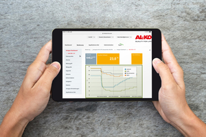  Für den einfachen Anlagenzugriff bietet AL-KO Lufttechnik ein benutzerfreundliches Anlagendashboard an. 