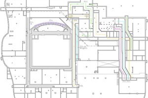  Grundriss mit RLT-Leitungen 