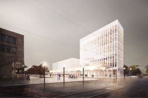  Goldbeck baut und betreibt ein neues Parkhaus am geplanten Fernbusterminal in Bremen, das 2022 in Betrieb gehen soll.  