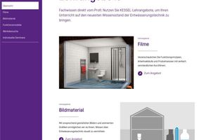  Nach der Registrierung stehen den Kessel-Bildungspartnern kostenlos umfangreiche Lehrangebote für die qualifizierte Aus- und Weiterbildung von Fachkräften zur Verfügung. 