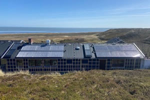  Das Jugendzeltlager „Strandläufernest“ auf Sylt nutzt Solarthermie für eine klimafreundliche und CO2-neutrale Warmwasserbereitung und Heizungswärme. 