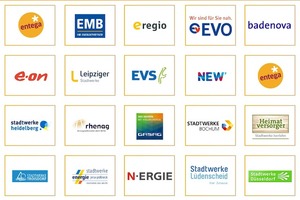  Die Gewinner der „Energiewende Awards“ für Energieversorger im Jahr 2020 (jeweils in alphabetischer Reihenfolge) in den Kategorien Strom, Wärme, Mobilität, Energieeffizienz und Energiewende in Deutschland 