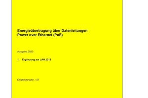  Empfehlung „Energieübertragung über Datenleitungen – Power over Ethernet (PoE) 2020“ 