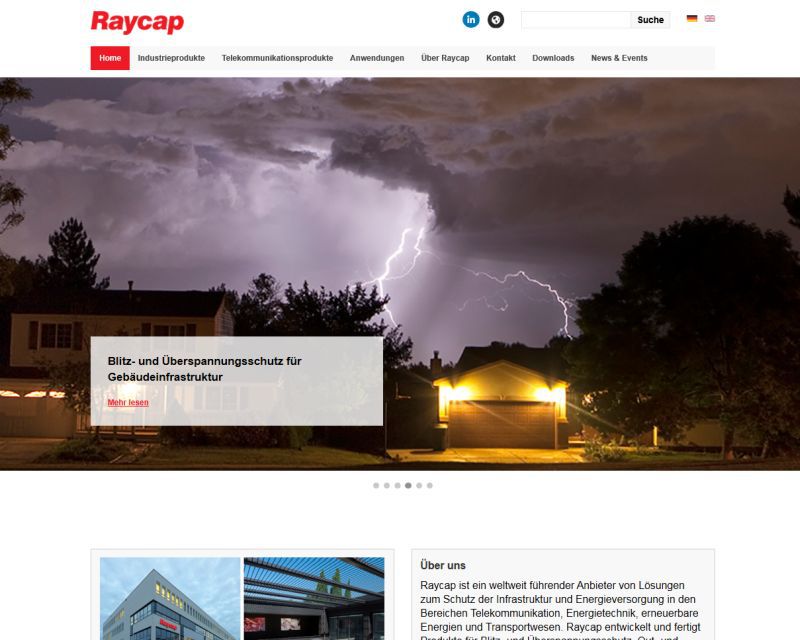 Neuer Überspannungsschutz für PV-Anlagen von Raycap