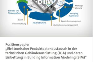  In ihrem aktualisierten Positionspapier zum Thema BIM fordern die TGA-Verbände die Nutzung von Open-BIM mit standardisierter Schnittstelle z.B. EN ISO 16757. 