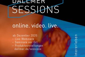  Ab Dezember 2020 startet Dallmer mit digitalen Sessions und somit mit einem erweiterten Schulungsprogramm. Es wird drei Formate der Sessions geben: Online, Video und Live.  