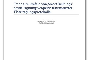  Whitepaper zu Funkprotokollen in „Smart Buildings‘‘ 