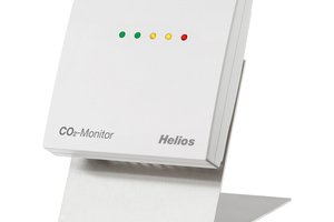  Mit den Helios-CO2-Monitoren lässt sich die Kontrolle über die Luftqualität behalten. 