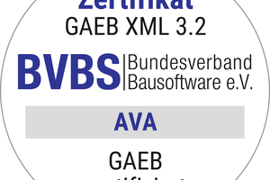  Bei jeder aktuellen „Orca AVA“-Version ist der Datenaustausch nach GAEB zertifiziert.  