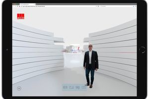  Der virtuelle Showroom von ACO Haustechnik ist mit seiner Art, interaktives Erleben von Produkten zu ermöglichen, ein wichtiger Mosaikstein der Wissensvermittlung. 