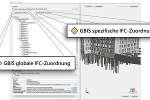  Dialog des in „Revit“ integrierten Solar-Computer-IFC-Managers mit Schaltflächen zum Einstellen passender IFC-Zuordnungen. 