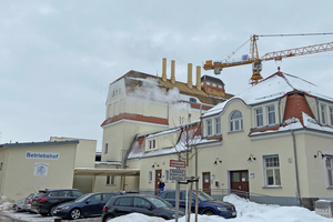  Derzeit wird das quartiersähnlich angelegte Leipziger Krankenhaus St. Georg auf Niedertemperatur-Nahwärme umgestellt.  