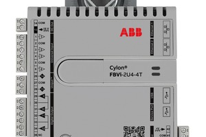  Der „FBVi-2U4-4T“ ist leicht zu programmieren und eignet sich zur Regelung von einkanaligen oder lüfterunterstützten VAV-Anwendungen. 