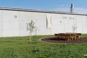  Heizhaus des Biomasse-Holzvergasers in Lupburg 