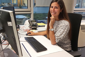 Rossella Vangelista sprach mit der tab-Redaktion über ihre Ausbildung zur Technischen System-planerin. 