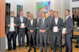  Der BTGA ehrte die Absolventen des ersten Studienganges „Zertifizierter TGA-Manager“ im „Albrechts Casino am Staden“ in Saarbrücken. 