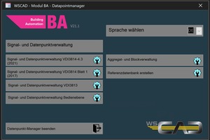  Signal- und Datenpunktverwaltung in WSCAD 