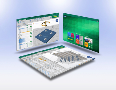  Schnell und einfach individuelle Dübelbemessungen erledigen mit der kostenfreien Ankerauslegungssoftware Walraven-„DesignFiX“. 