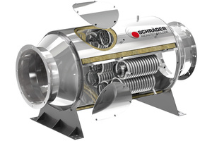  Für den höheren Leis-tungsbereich von 500 bis 1.000 kW bietet Schräder den „ThermTube“ mit mehreren Rohrschlangen an  