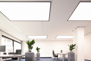  INDUSAIL LUMINOUS ist ein neues, innovatives Lichtsegel, das neben einer energieeffizienten LED-Flächenbeleuchtung mit einer Kühlung und zugfreien Lüftung sowie einer hohen Schallaufnahme für einen perfekten Raumkomfort in Büroräumen sorgt.   