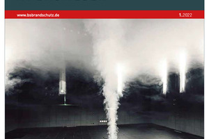  Das Titelbild von BS BRANDSCHUTZ 1-2022 zeigt das Erprobungslabor für Brandmelder-Applika-tionen von Hekatron. 