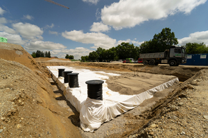  Die projektspezifisch vormontierten und anschlussfertigen Schächte sparen auf der Baustelle viel Zeit 