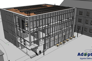  Die AdaptING GmbH agiert hauptsächlich als Fachplaner für öffentliche Neubauten und Gebäudeerweiterungen. Dabei stellt das Unternehmen stets und ohne zusätzlichen Kostenaufwand für den Bauherren 3D-Modelle bereit.  