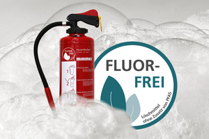  Hersteller wie Minimax Mobile bieten Feuerlöscher ohne Fluor an. Für bestimmte Altgeräte ist aber auch eine kostensparende Umrüstung möglich. 