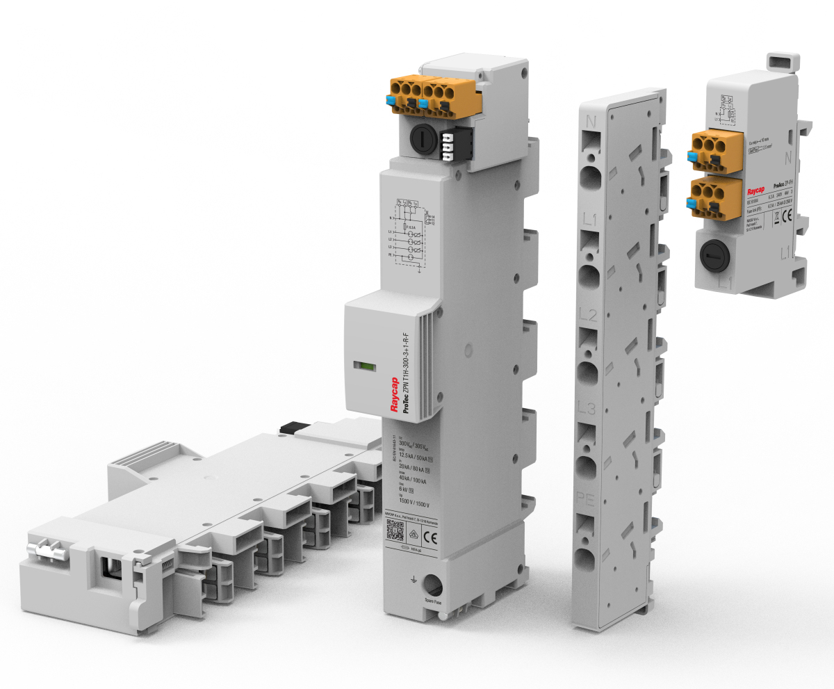 Raycap ProTec PV-Box 7Y: Anschlussfertiger Überspannungsschutz für  PV-Anlagen