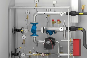  Um sicherzustellen, dass mit niedrigen Vorlauftemperaturen die gewünschte Wärmeversorgung gegeben ist, bedarf es spezieller Lösungen zum Transfer der Wärmeenergie im jeweiligen Objekt. Dies betrifft neben den Nah-/Fernwärmestationen auch die Regelungstechnik. 