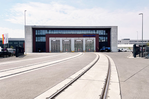  Ein Tor zur Stadt Berlin: Die Züge der Stadler Deutschland GmbH verfügen über einen direkten Anschluss an das Schienennetz der Stadt. 