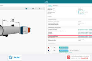  In der „MagiCAD Cloud“ können TGA-Hersteller jetzt schon für ihre BIM-Objekte Daten zur Umwelt-Produkt-Deklaration (EPD) hinterlegen. Zukünftig sollen die Daten BIM-fähig bereitgestellt werden. 