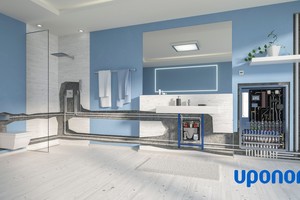  Uponor vereint Trinkwasserhygiene, -komfort, Energieeffizienz sowie Planungsservice zu einer ausgewogenen Komplettlösung. 