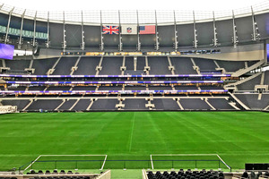  Tottenham Hotspurs Stadium: Hier kommen nach einer Testphase wasserlose Keramikurinale zum Einsatz. 