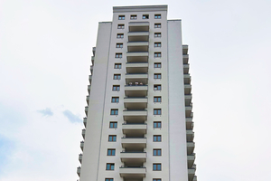  Dieses Berliner Hochhaus wurde mit einer batteriegestützten Netzersatzanlage von Akku Sys ausgestattet. 