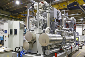  Bau einer Großwärmepumpe mit 6.760 kW Heizleistung. 