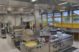  Nach einem Wasserschaden wurde die Großküche der Lebenshilfe Werkstätte Gaimersheim ein Jahr lang generalsaniert.  