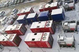  Eine leistungsstarke temporäre Notstromanlage von Bredenoord sichert die laufende Produktion vor Stromausfällen 