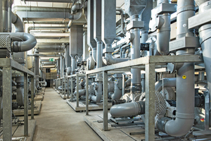 Sanierung der Sonderablüfter: Radialventilatoren mit EC-Motoren ermöglichen einen Teillastbetrieb, der fast 90 % Strom einspart. 