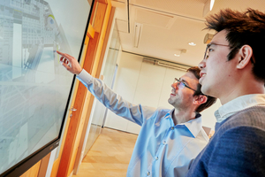  Das jüngst abgeschlossene Projekt „buildingTwin“ soll helfen, BIM-Modelle aus der Planungsphase im Gebäudebetrieb weiter zu nutzen. Seine visuelle Darstellung ist auch in Teambesprechungen hilfreich. 