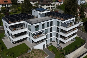  Fossilfrei beheizt: Das Wohnbauprojekt „Spross“ in Wallisellen, Schweiz. 