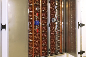  Als Lösung für die energetische Sanierung kommt ein Kreislaufverbundsystem mit Gegenstrom-Schicht-Wärmeaustauscher-Technologie von SEW zum Einsatz. 
