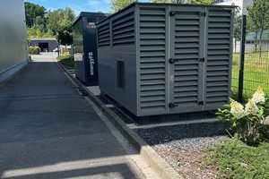  Das Wärmepumpensystem Wolf „ProjectCube“ hat inklusive Peripherie eine Anschlussleistung von 52 kW – im Vergleich mit einer Großwärmepumpe nur etwa ein Drittel. 