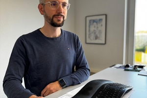  Projektleiter Florian Hänel von der TGA Solutions Plus GmbH. 
