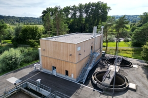  Die neu geschaffene Energiezentrale in Bischofszell. 