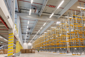  Eine starke Paarung: Durch den Einsatz der Schwank Elektrostrahler konnte das Logistikunternehmen die Investitionskosten um 40 % reduzieren. 
